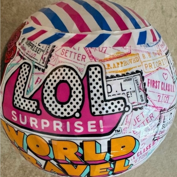 Lol Surprise Backpack, Lip Balm, Mess Free, World Travel Ball - Picture 9 of 14